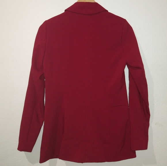 NWT ASOS Y.A.S Yasliana Red Blazer - Picture 10 of 14